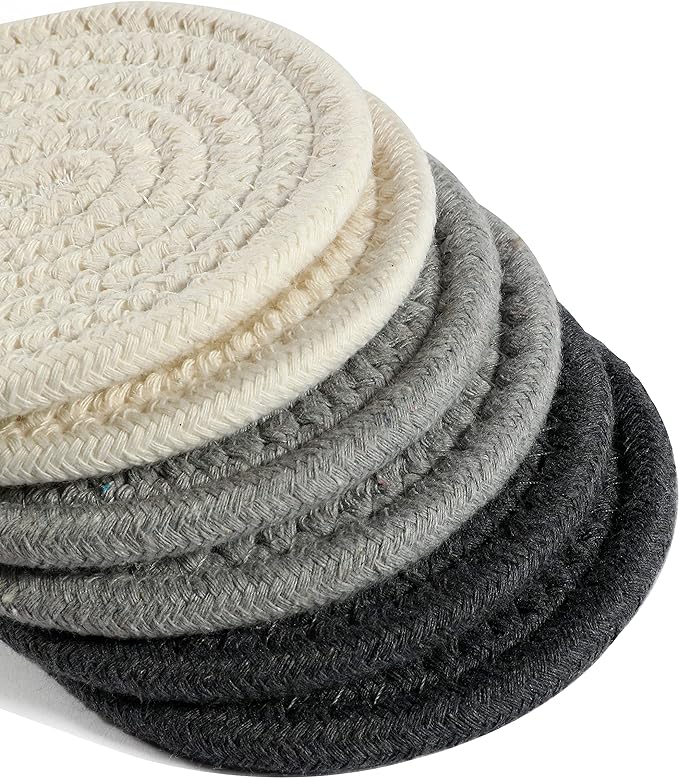 Woven Cotton Coasters - SMARTEN-olesaler | wholesale craft supplies ...